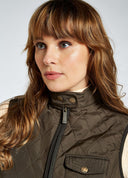 Rathdown Quilted Gilet, Olive