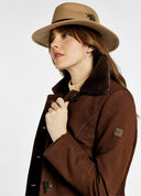 Clarke Ladies Leather Jacket læderfrakke - Walnut