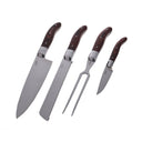 Laguiole Héritage knivsæt – 4 dele med knivblok