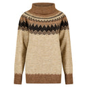 Devlin Ladies Fairisle Sweater, oat multi