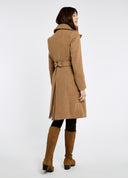 Brookvale Womens Tweed Coat, camel