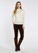 Pepperwort Women's water repellent leggings, Bourbon