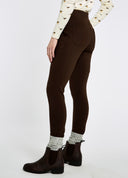 Pepperwort Women's water repellent leggings, Bourbon