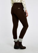 Pepperwort Women's water repellent leggings, Bourbon