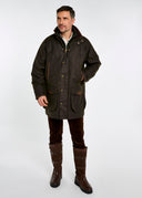 Ballylee Wax Oilskin Jacket, olivengrøn med Primaloft vattering