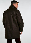 Ballylee Wax Oilskin Jacket, olivengrøn med Primaloft vattering