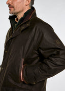 Ballylee Wax Oilskin Jacket, olivengrøn med Primaloft vattering