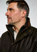 Ballylee Wax Oilskin Jacket, olivengrøn med Primaloft vattering