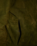 Bomber blouson ruskind, grøn