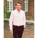 Skjorte Steward modern fit, herre, rose oxford stripe