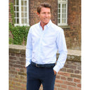 Skjorte Steward modern fit, herre, blue oxford stripe