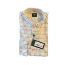 Skjorte Steward modern fit, herre, tattersall tern