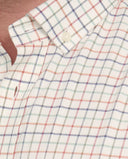 Skjorte Steward modern fit, herre, tattersall tern