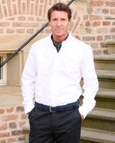 Skjorte Steward modern fit, herre, hvid