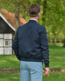 English Lumber blouson bomuld, marineblå
