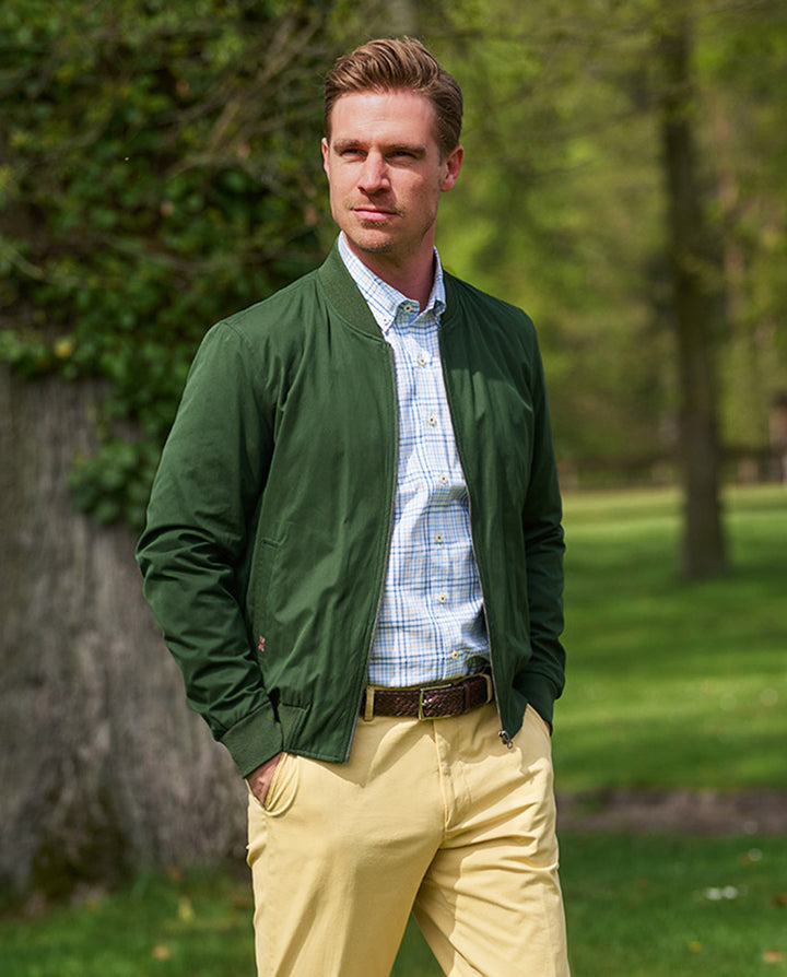 English Lumber blouson bomuld, racing green