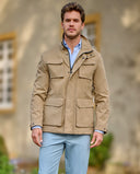 Standford Field Jacket letvægts vandafvisende herrejakke, sand