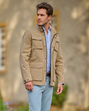 Standford Field Jacket letvægts vandafvisende herrejakke, sand