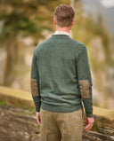 Fiffi cardigan modern fit, herre, merinould, forrest green