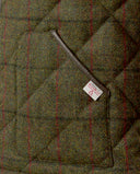 Levi Gilet vest, Harris Tweed, green overcheck farve 633