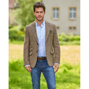 London tweed blazer, Harris Tweed, country herringbone, farve 624