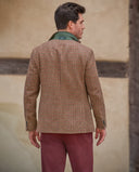 London tweed blazer, Harris Tweed, country houndstooth 626