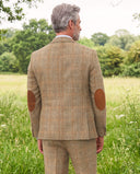 London tweed blazer, Harris Tweed, sand sildebensmønster 629