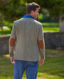 London tweed blazer, Harris Tweed, multi green tweed, farve 634