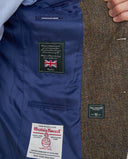 London tweed blazer, Harris Tweed, evergreen sildebensmønster 670