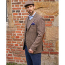 London tweed blazer, Harris Tweed, multi houndstooth 671