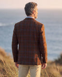 London tweed blazer, Harris Tweed, lords overcheck farve 672