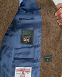 London tweed blazer, Harris Tweed, herringbone check, farve 696