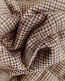 Miltown quilted vest - brun houndsthooth