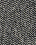 Wales tweed vest, Harris Tweed, black herringbone 601