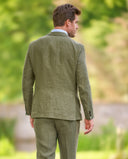 London blazer, hør, olivengrøn, farve 30