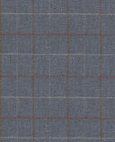 Wales sommer vest, silke, blå med overtern, farve 135