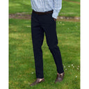 Jones chinos bukser, bomuldsstretch, navy marineblå