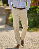Jones chinos bukser, bomuldsstretch, sand