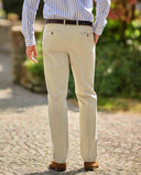 Jones chinos bukser, bomuldsstretch, sand