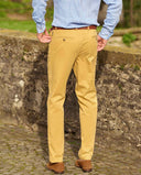 Jones chinos bukser, bomuldsstretch, yellow