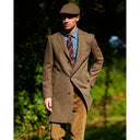 Barney herrefrakke Harris Tweed, evergreen herringbone mønster