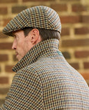 Billy herrefrakke Harris Tweed, brun houndstooth mønster