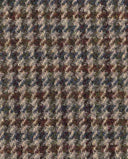 Billy herrefrakke Harris Tweed, brun houndstooth mønster