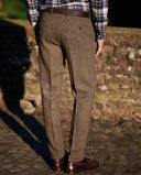 Miller tweed bukser, Harris Tweed, evergreen, farve 670