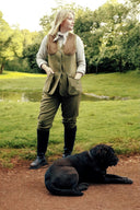 Combrook Ladies Tweed Breeks knæbukser, Grove
