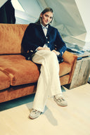 Jamaica Loafer sejlersko, dame, ruskind, almond
