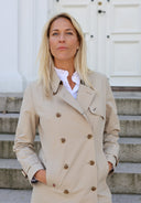 Darby ladies trench coat, beige