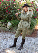 Franken & Cie Safari jakke, twill, dame