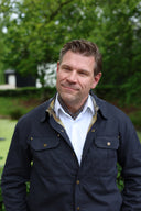 Huntly Waxed Canvas Utility Overshirt, midnatsblå