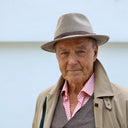 Erik fedora filthat, meleret med læderbånd, vandtæt og sammenfoldelig, gråbrun